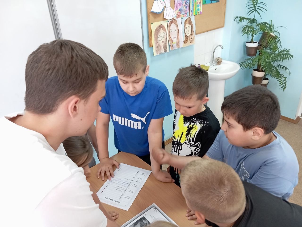 Волшебство Пушкина в лагере «Улыбка».