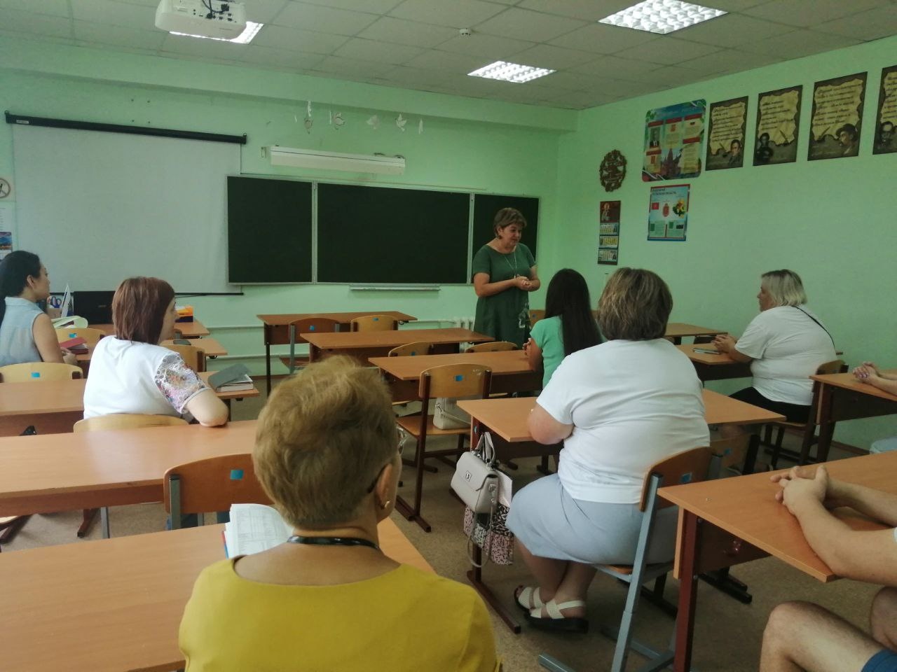 В МКОУ «СШ №10» прошло первое родительское собрание для будущих первоклассников ресурсного класса..