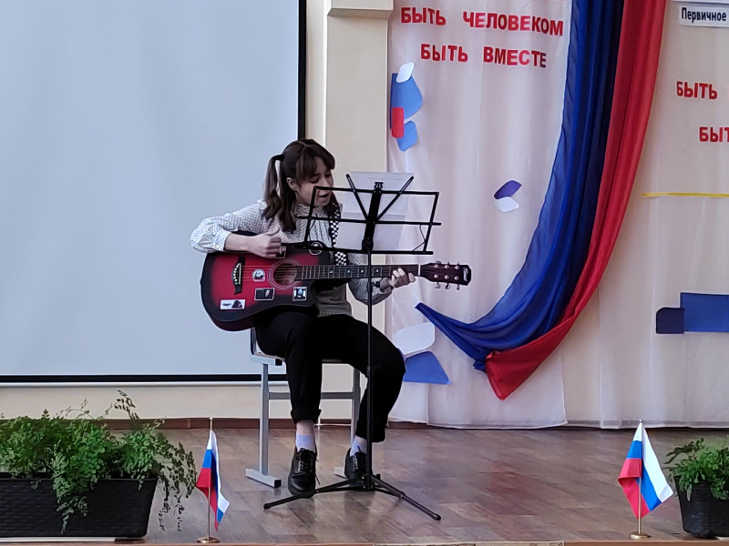 На базе МКОУ «СШ №10» состоялось торжественное открытие первичного отделения Российского движения детей и молодежи «Движение первых»..